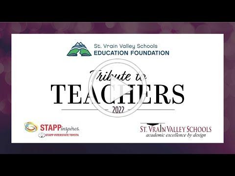 2022 School Teacher of the Year Announcement Video