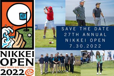 Nikkei Open Save the Date Postcard (Front)