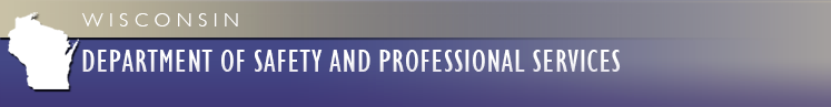 null Wisconsin Department of Safety and Professional Services
