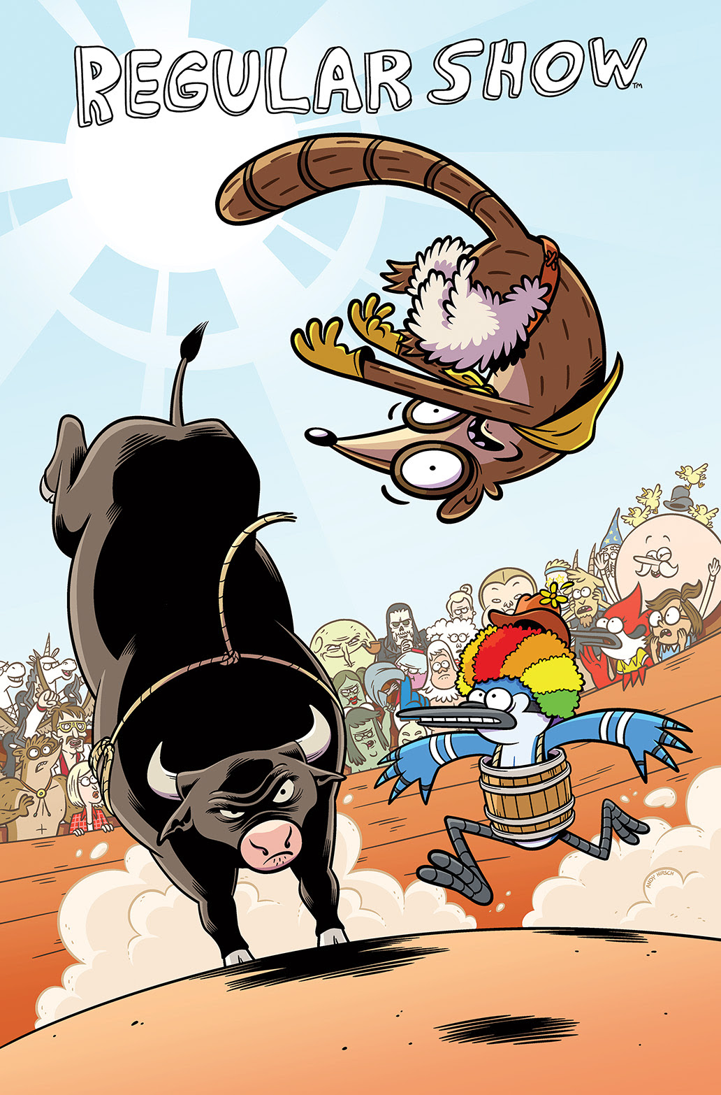 REGULAR SHOW #15 Cover A by Andy Hirsch