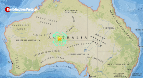 Magnitude 5.9 quake hits central Australia at 10km depth – USGS, strongest quake to strike the mainl Australia