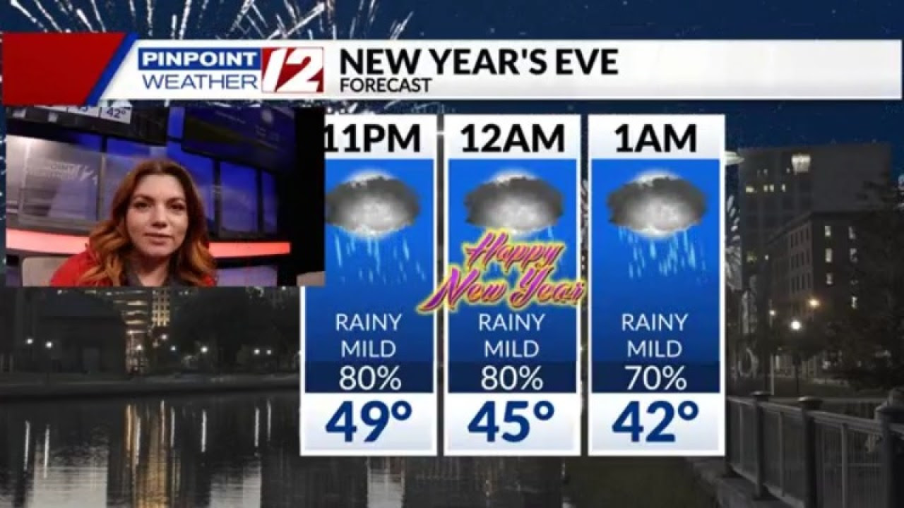 Weather Now: Dry Friday; Rain to Ring in the New Year