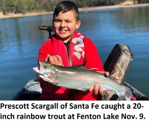 Fenton Lake Catch of the Week image.