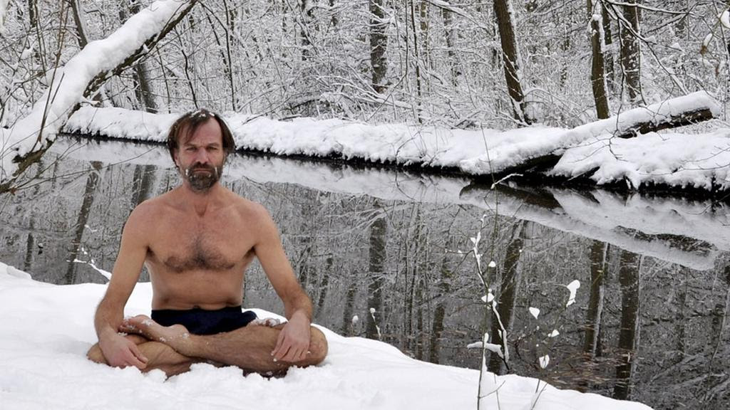 Wim Hof, nicknamed ‘The Iceman’, has inspired Mombaerts. Picture: Supplied