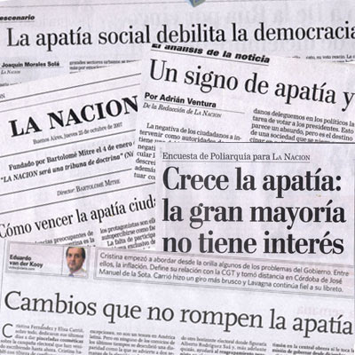 titulares apatía