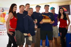 J/88 Blue Flash team- winners