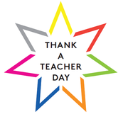 Thank a Teacher Day logo