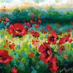 Rainy Day Poppies Part 2 - Flower Paintings by Nancy Medina - Posted on Monday, December 22, 2014 by Nancy Medina