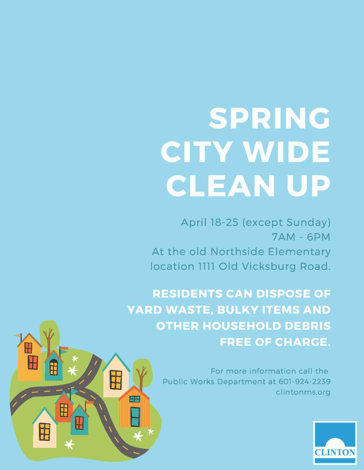 Spring City Wide Clean Up The Clinton Courier