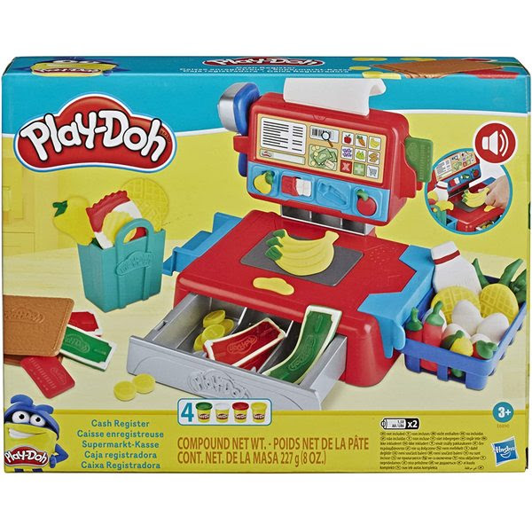 Play-Doh: Pénztárgép szett gyurmával