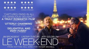 LE WEEK-END movie, life after 50, movies in Paris, boomer movies, over 50, boomer chick flicks
