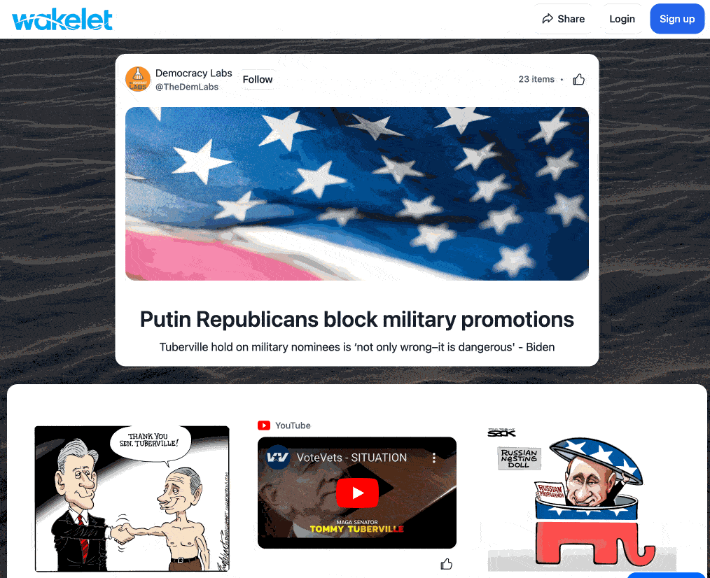 Wakelet free visual storytelling app for activists