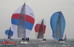 J/120s sailing Long Beach