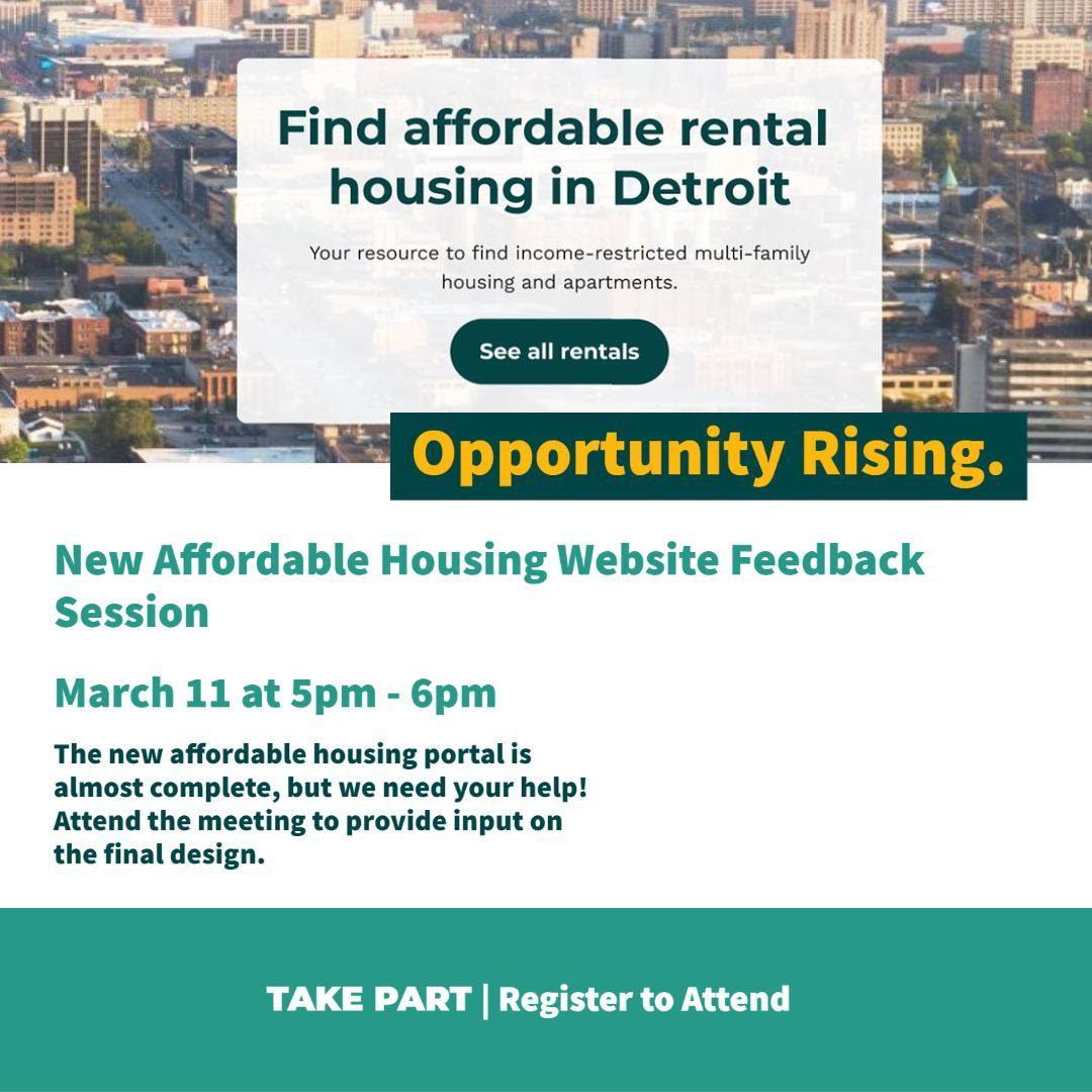 Affordable housing portal graphic