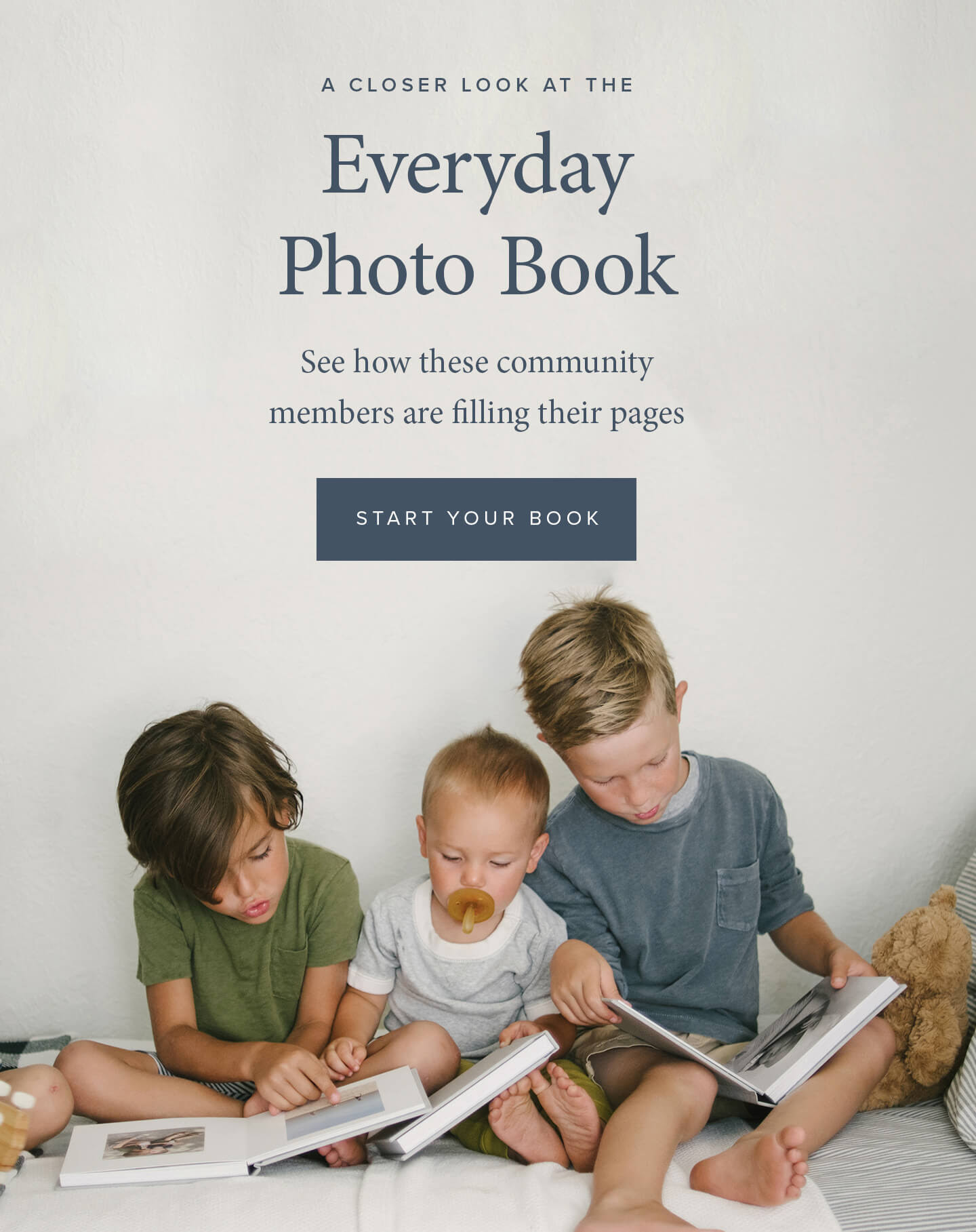 A closer look at the everday book - see how these communty members are filling their pages, start your book