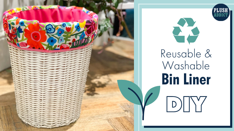 reusable and washable bin liner tutorial