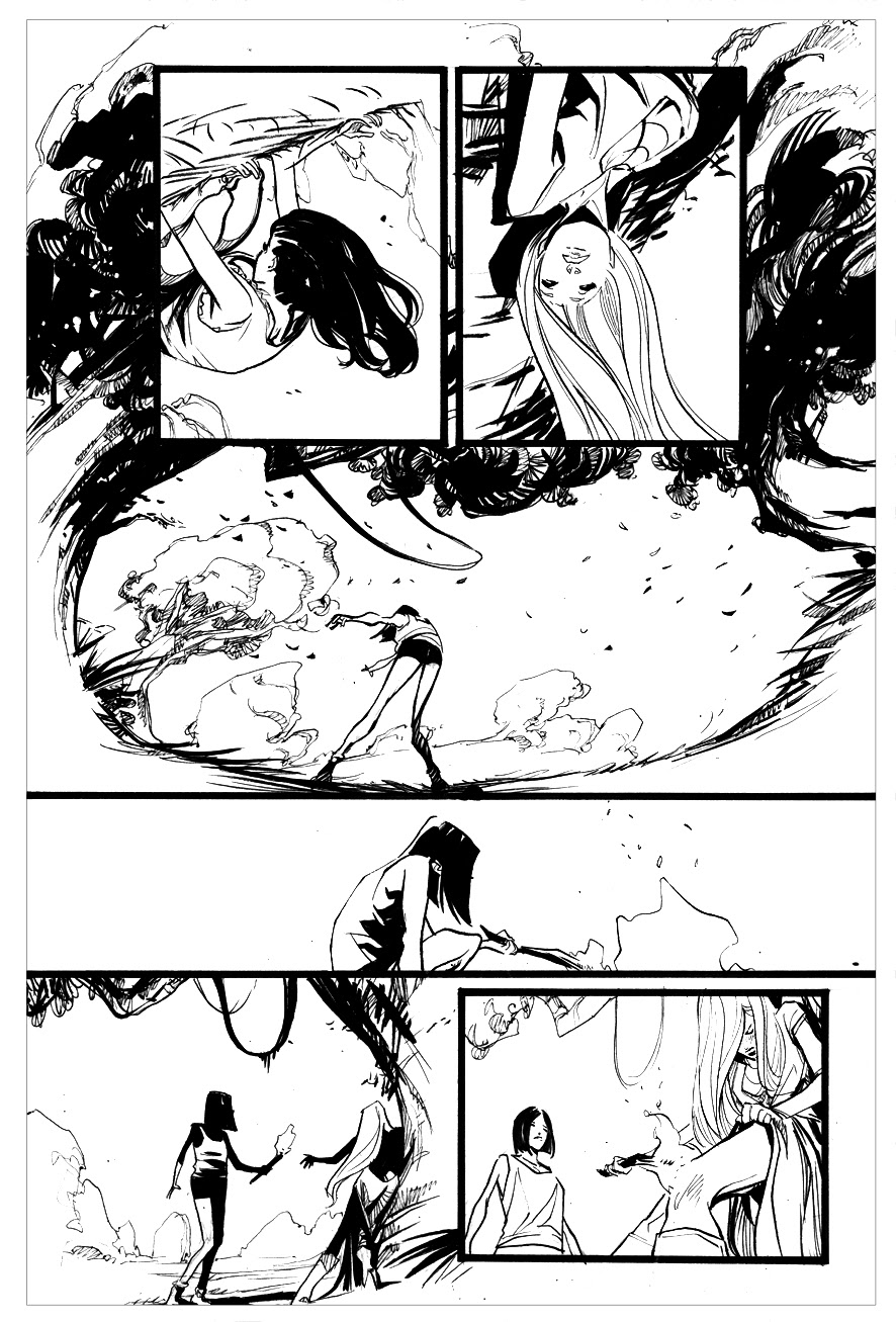 Filipe Andrade page from Suicide Risk #14 - 2