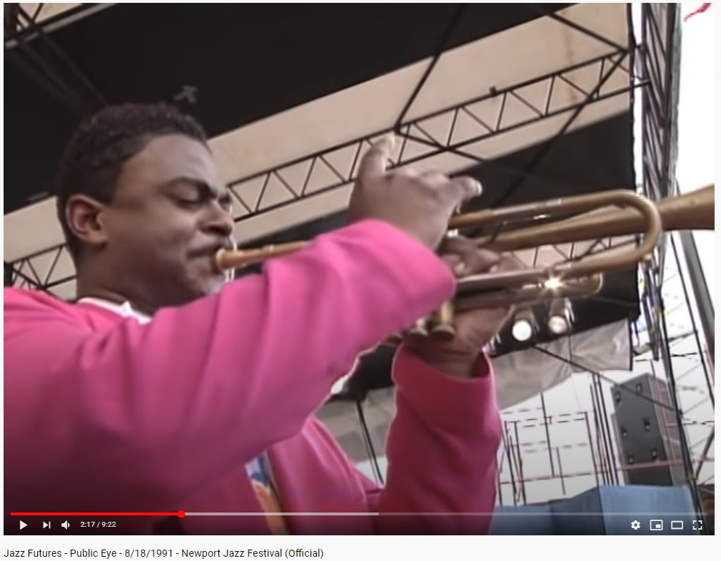 Marlon Jordan - Jazz_Futures_Newport_Jazz_Fest_1991