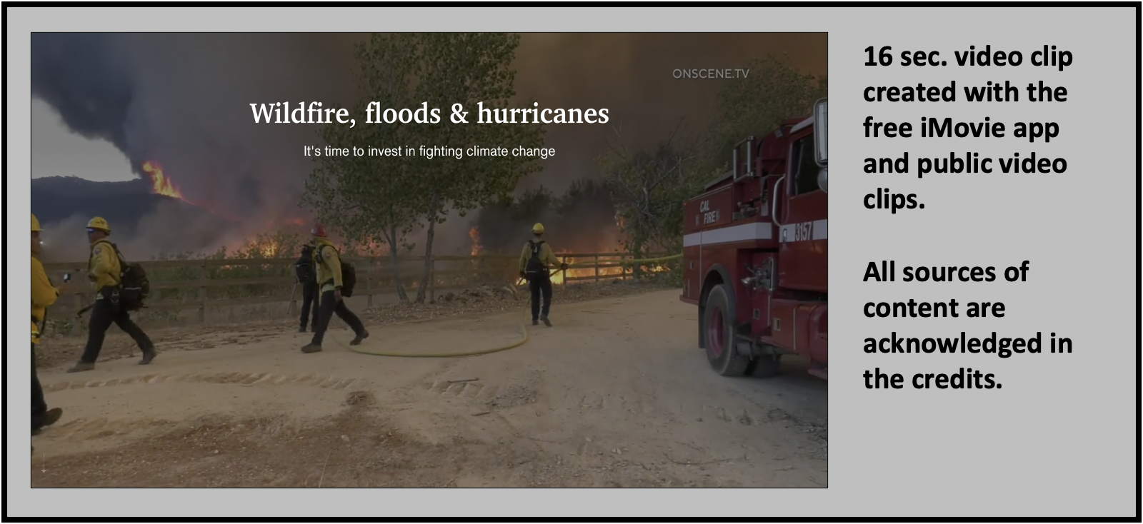 Climate change disasters kill Americans and cost trillions of dollars in damage.