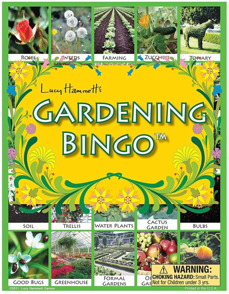 Gardening Bingo