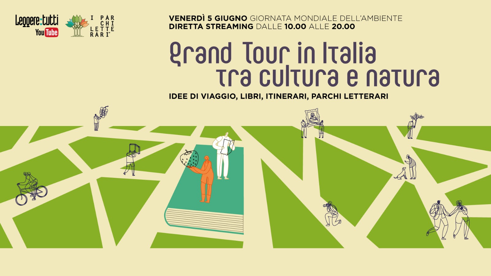 leggere:tutti la locandina dell'evento Grand tour in Italia tra cultura e natura