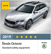 Škoda Octavia - Resultados Euro NCAP Diciembre 2019 - 5 estrellas