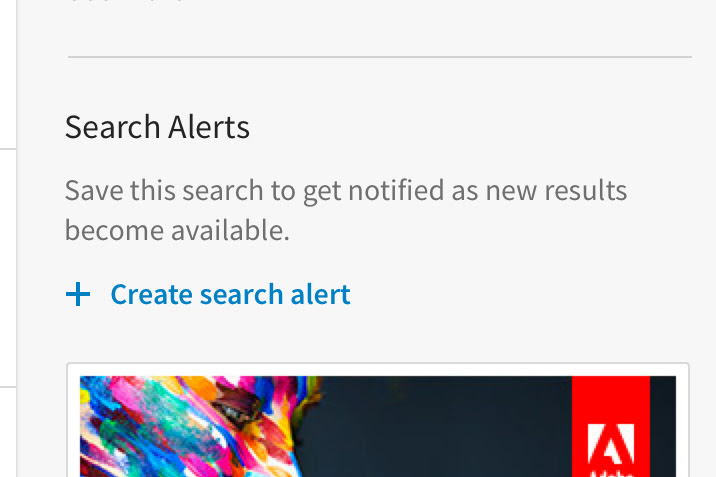 LinkedIn search alerts are wicked handy for contact builders