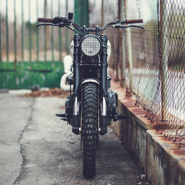 The Triumph Tramontana custom Scrambler