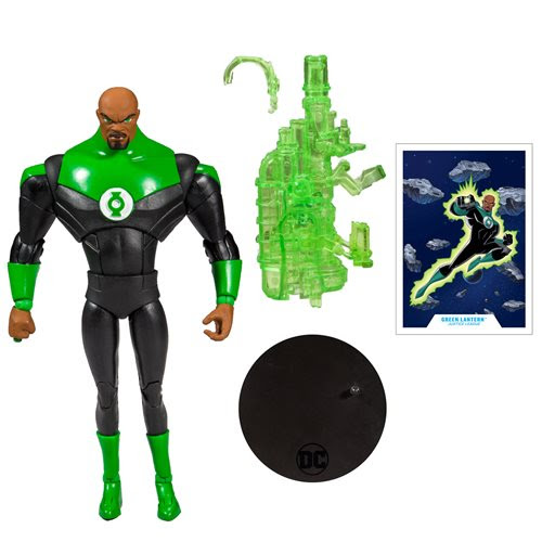 Image of DC Animated 7" Action Figure Wave 1 - Justice League Animated Green Lantern (John Stewart) - JANUARY 2020