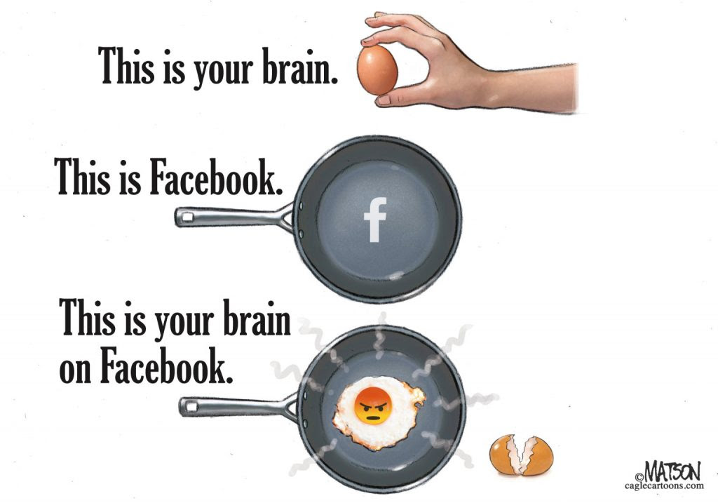 Facebook spreads Republican and right-wing conspiracy theories