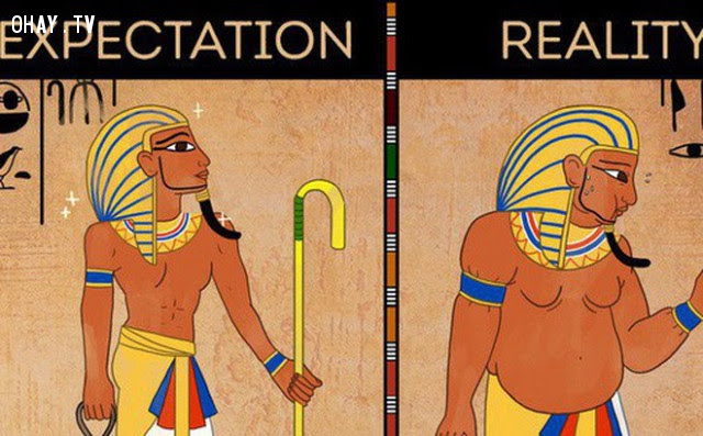 4. Pharaoh rất dễ bị béo phì,ai cập cổ đại,có thể bạn chưa biết,điều khó tin,sự thật thú vị