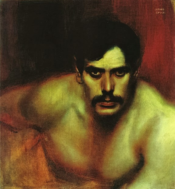 Male Portrait Study (A Bad Conscience) ок. 1896 (574x619, 108Kb)