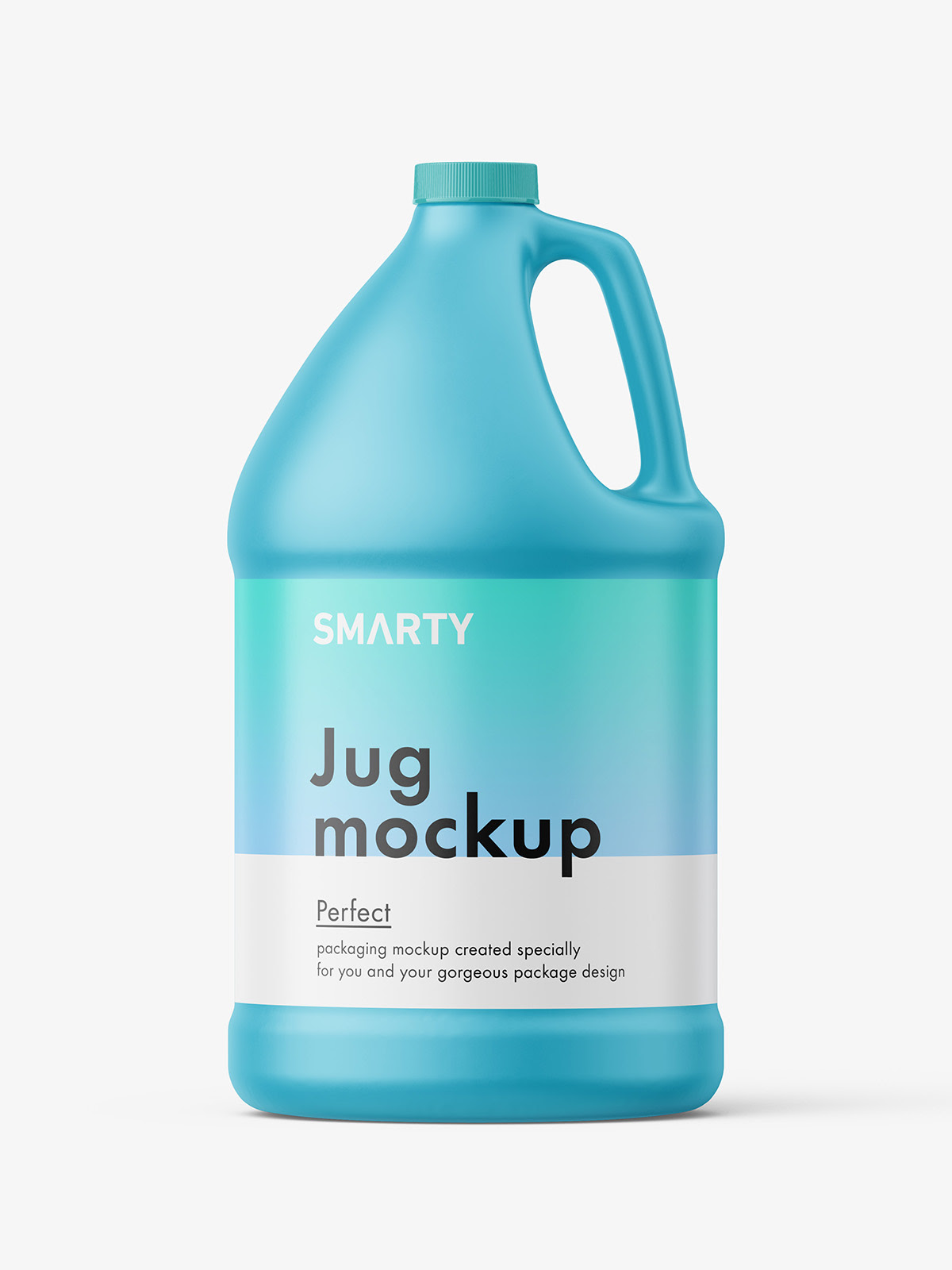 Plastic jug mockup Smarty Mockups