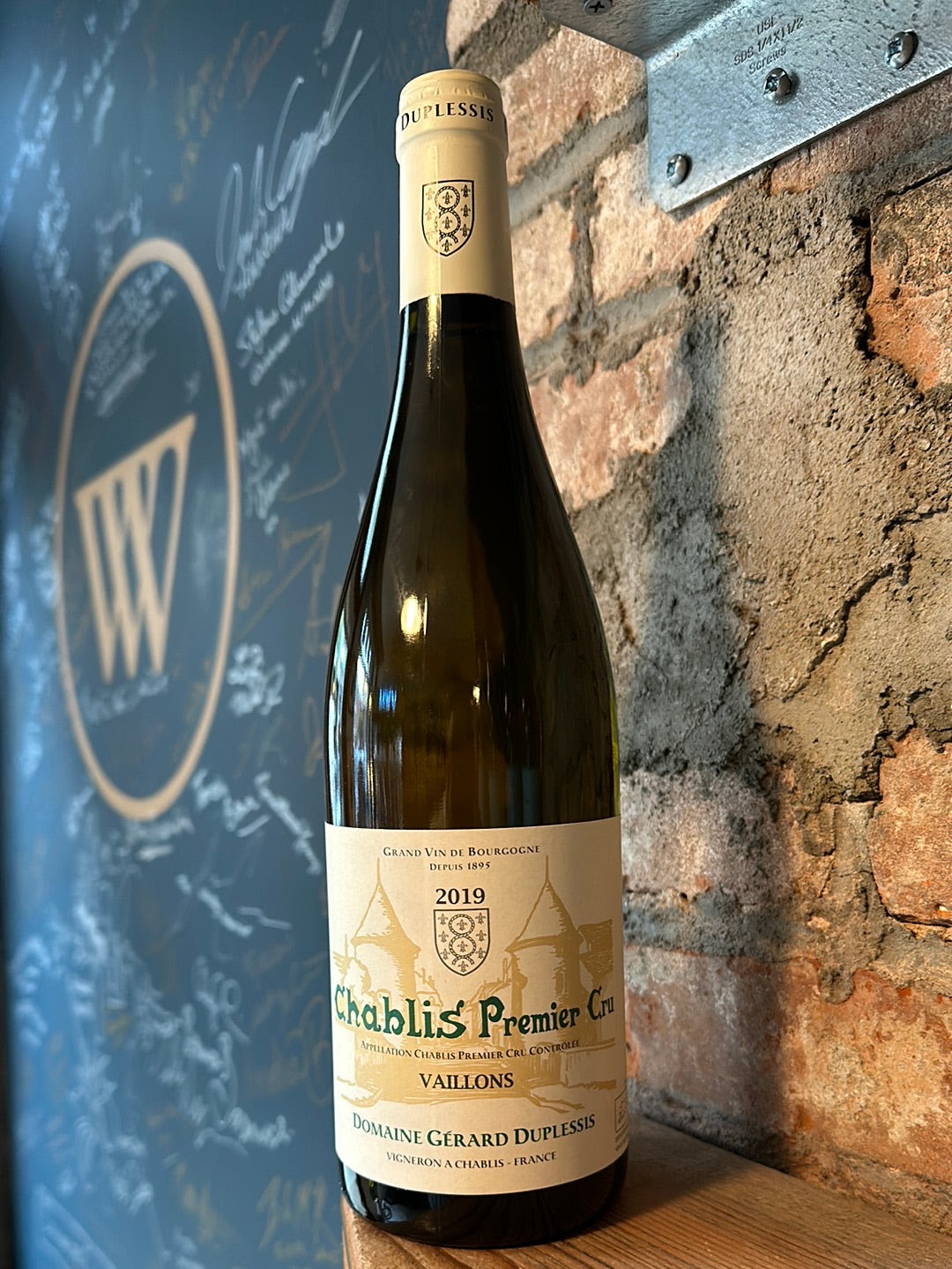 Image of Gerard Duplessis 'Vaillons' Chablis 2019