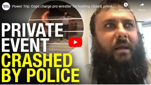 Power Trip: Cops charge pro wrestler for hosting closed, private

taping of CWE event in Manitoba