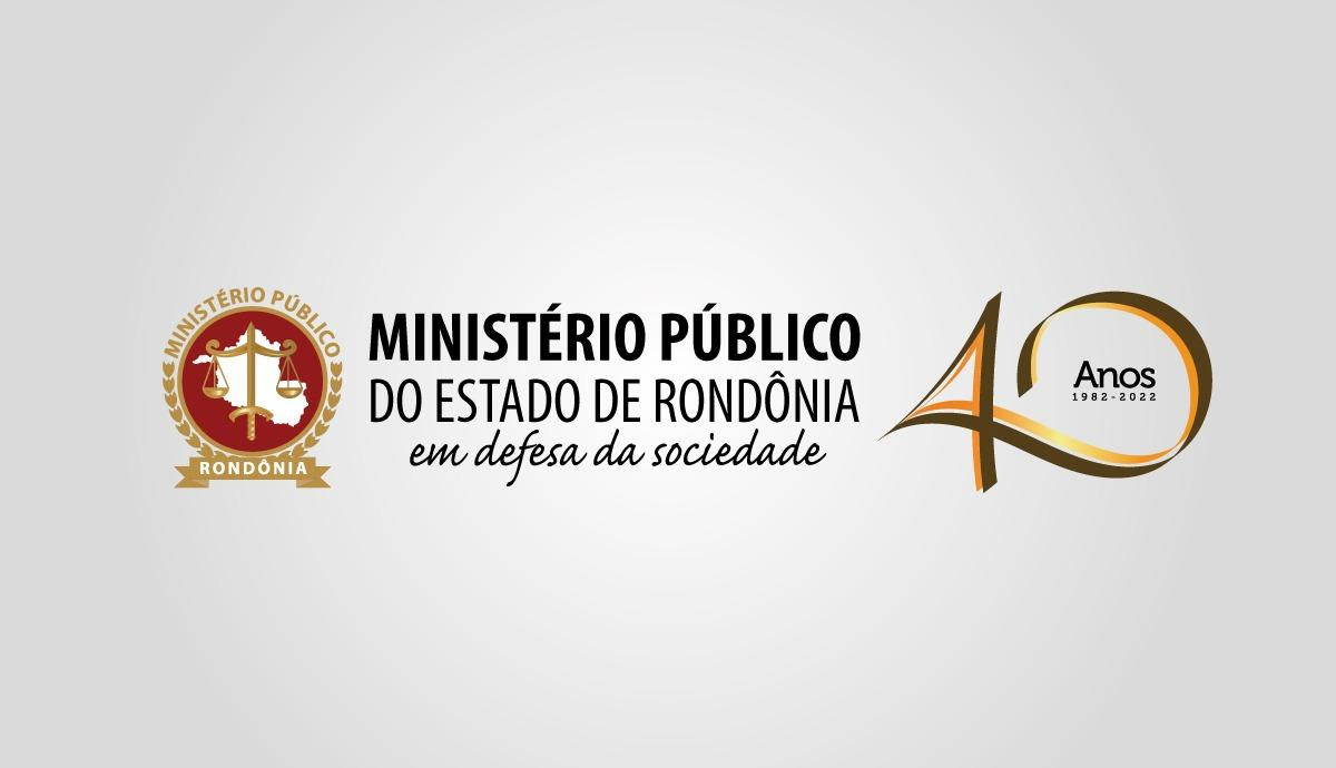 foto acessível: logomarca dos 40 anos do MPRO
