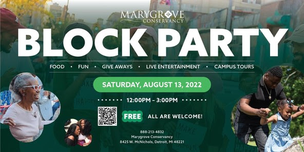 Marygrove Conservatory Block Party