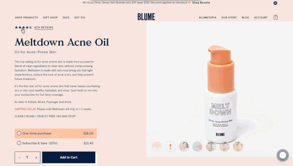 Meltdown Acne