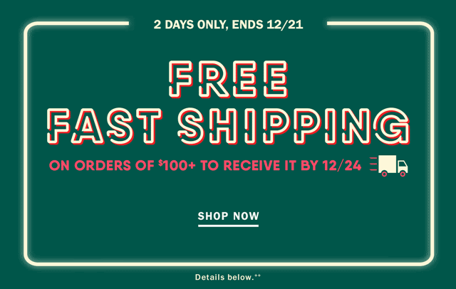 FREE FAST SHIPPING