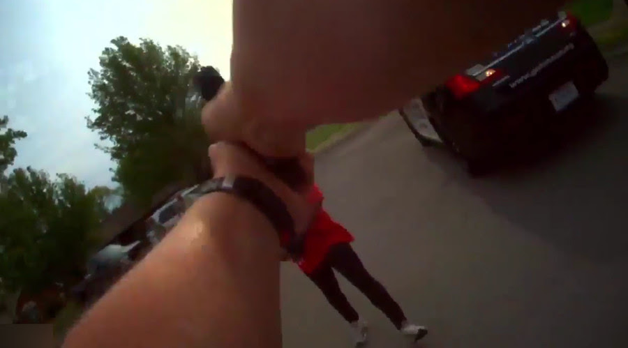 Body Cam Shows Woman Shot Dead Head On as She Attacks Cop with an Ax (Graphic Video)