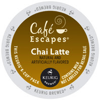 Cafe Escapes Chai Latte Keurig® K-Cup® coffee