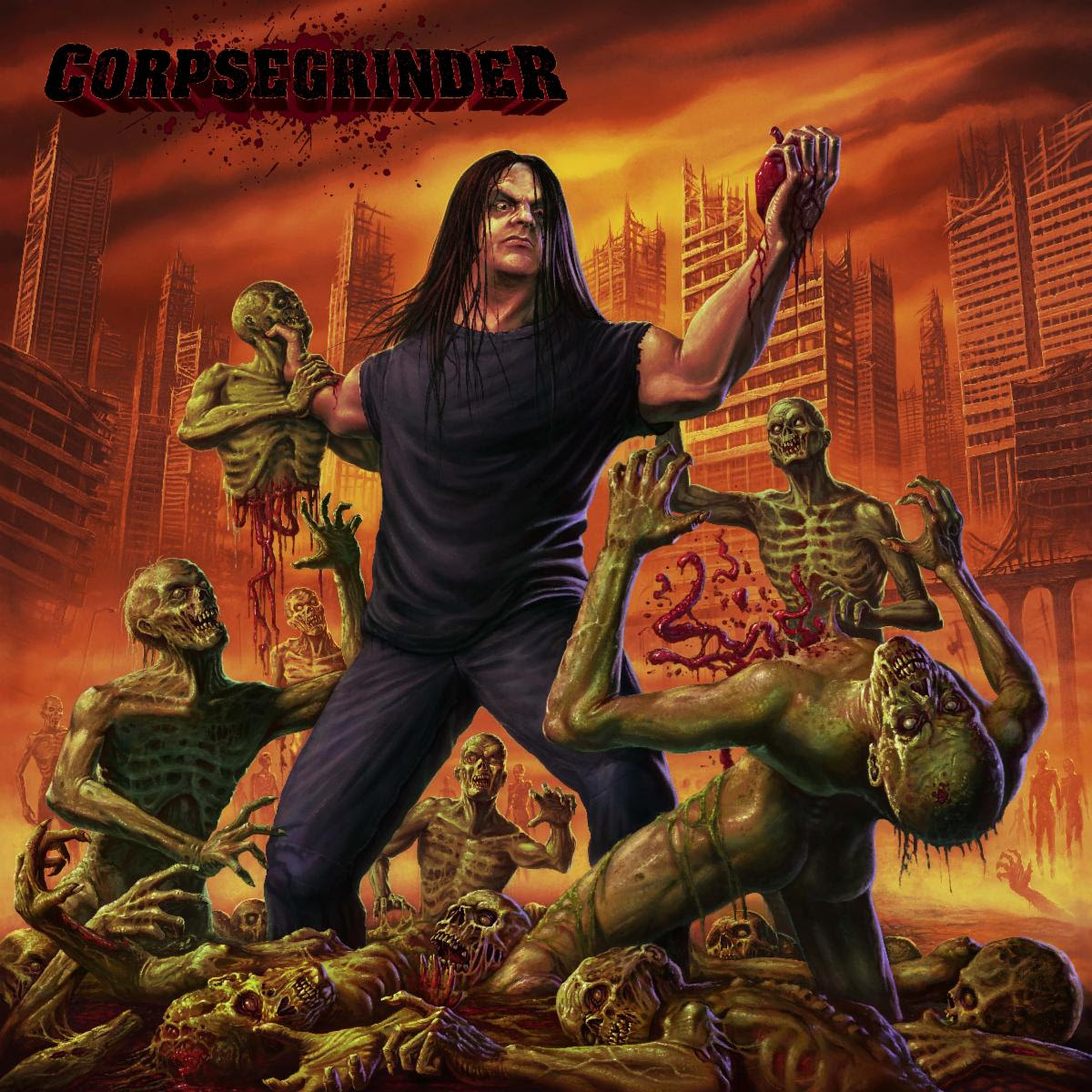 Corpsegrinder reveals debut album cover artwork + track-listing – R o c k &#39;N&#39; L o a d