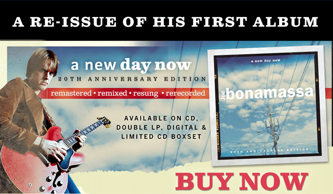 Get the latest deals on Bonamassa merch here!