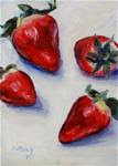 Strawberry Quartet - Posted on Saturday, February 21, 2015 by Stacy Weitz Minch