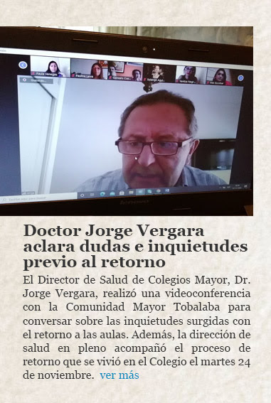 Doctor Jorge Vergara aclara dudas e inquietudes previo al retorno