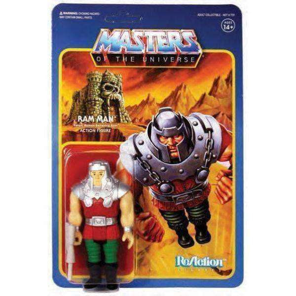 Image of Masters of the Universe ReAction Ram Man Figure
