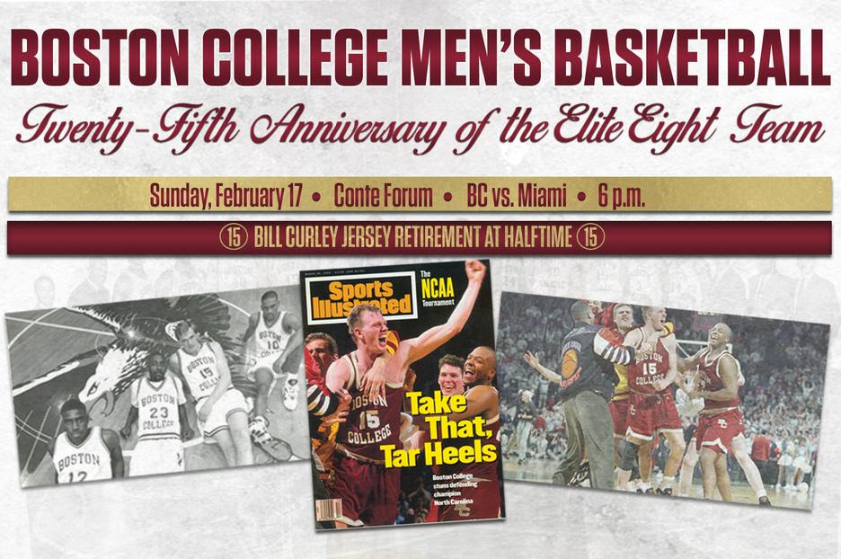 Men's Basketball to Honor Bill Curley, 1993-94 Elite Eight Squad