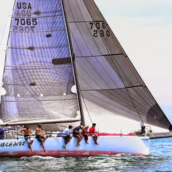 J/125 Timeshaver sailing Dana Point offshore