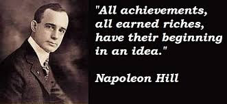 Image result for nAPOLEON hILL QUOTES ON ACTION