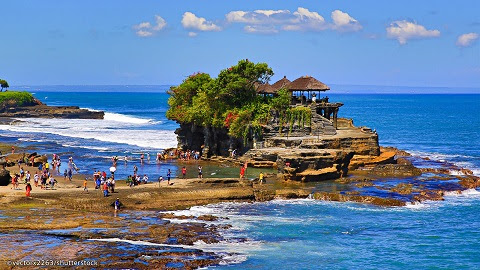 Tanah Lot Temple is one of Bali's most important landmarks
